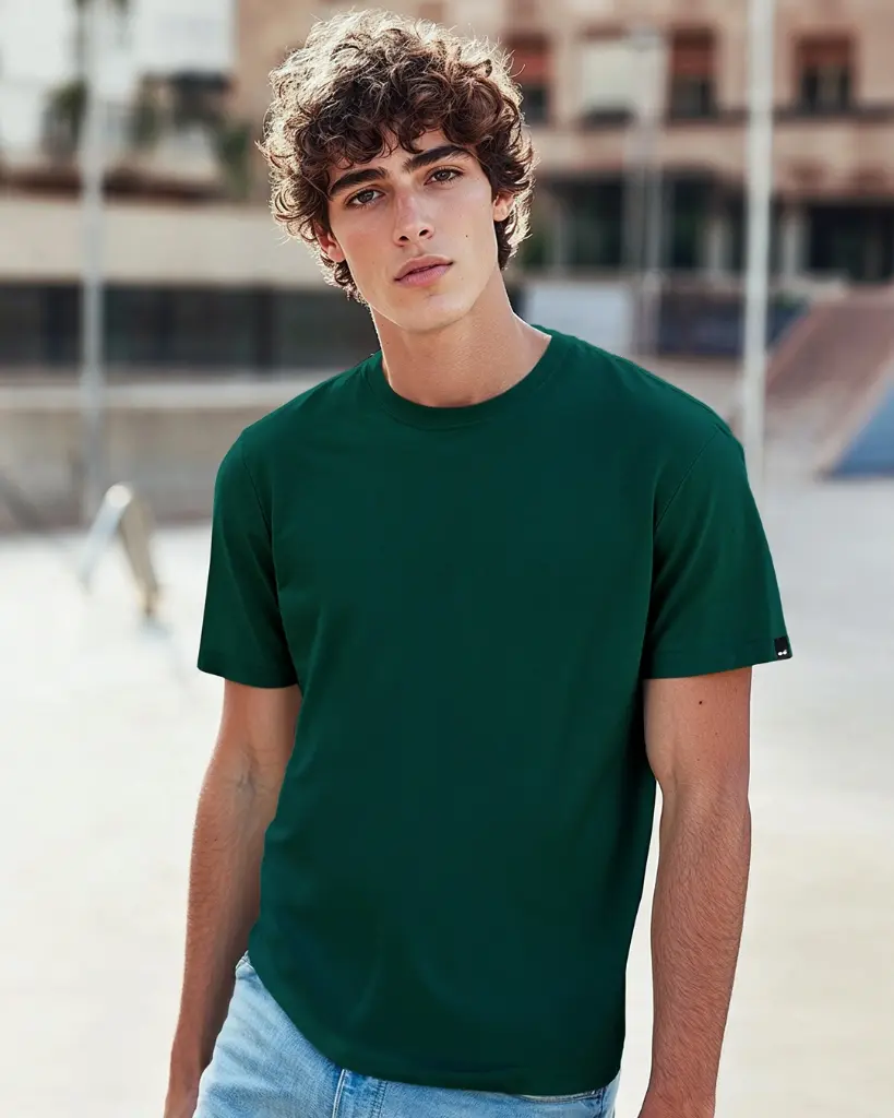Men's Green T-Shirt