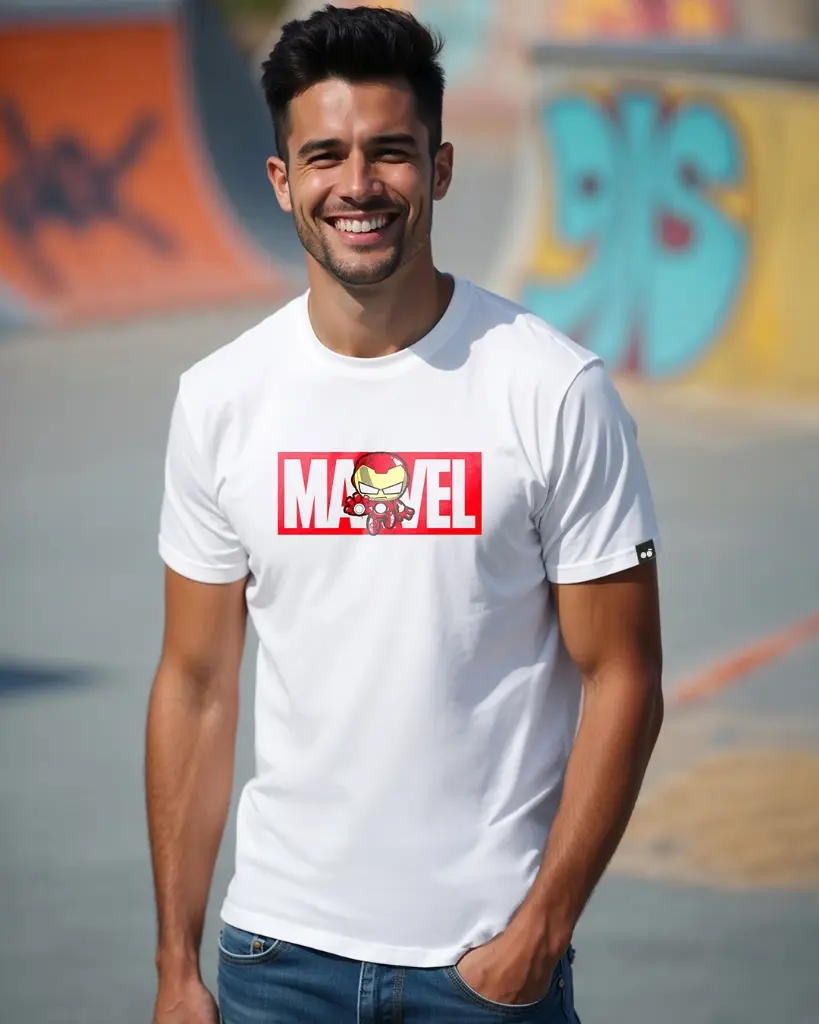 Men's White T-Shirt