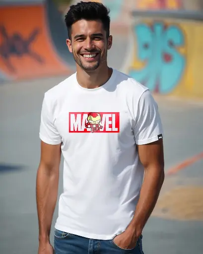 Men's White T-Shirt