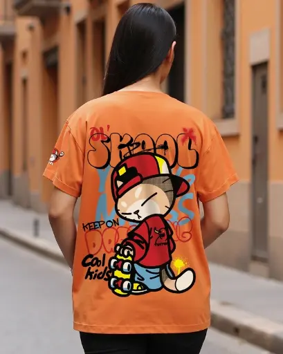 Women's Orange T-Shirt